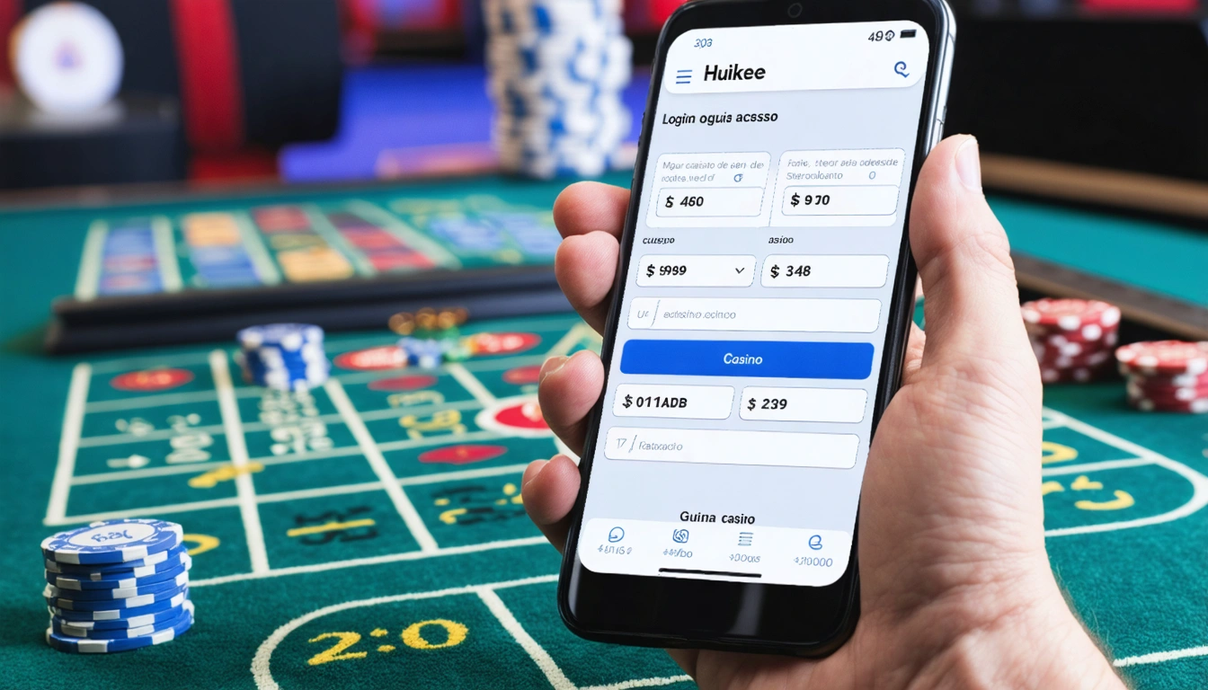 Guia de acesso Huikee casino login e gestão de conta